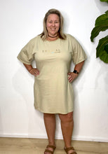 Load image into Gallery viewer, Coastal Curves T-Shirt Dress
