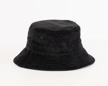 Load image into Gallery viewer, Billie Cord Bucket Hat - Black
