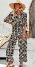 Load image into Gallery viewer, Parker Pant Set - Black Sun
