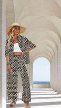 Load image into Gallery viewer, Parker Pant Set - Black Sun
